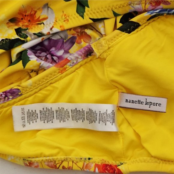Nanette Lepore Monaco Yellow 2-Piece Bikini - Picture 12 of 13
